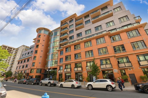 434-1029 View St, Victoria, BC - Outdoor With Facade