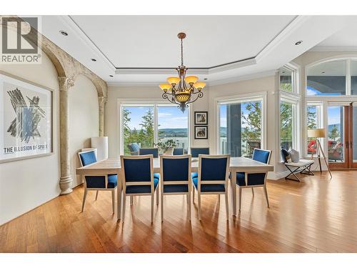 2543 Lucinde Road, West Kelowna, BC - Indoor Photo Showing Dining Room