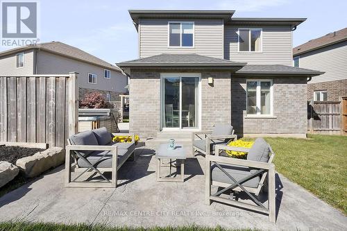patio - 2681 Foxbend Link Trail N, London North (North S), ON - Outdoor With Exterior