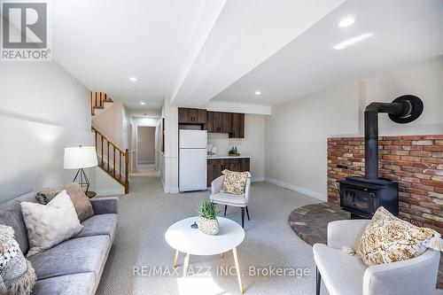 356 Verdun Road, Oshawa (Central), ON - Indoor Photo Showing Living Room With Fireplace