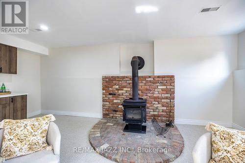 356 Verdun Road, Oshawa (Central), ON - Indoor Photo Showing Living Room With Fireplace