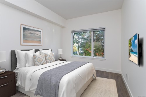 201-290 Wilfert Rd, View Royal, BC - Indoor Photo Showing Bedroom