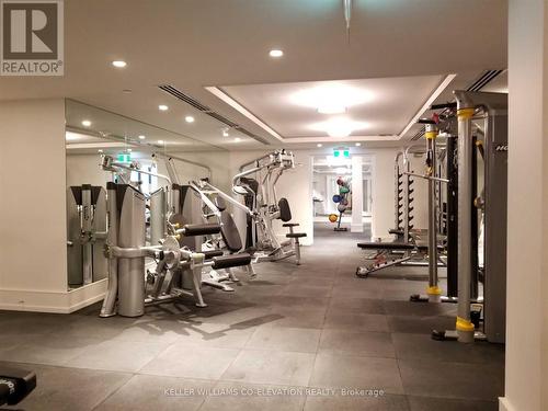 Gym - R603 - 31 Phipps Street, Toronto, ON - Indoor Photo Showing Gym Room