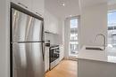 Kitchen - 821-1485 Rue Des Bassins, Montréal (Le Sud-Ouest), QC  - Indoor Photo Showing Kitchen With Upgraded Kitchen 