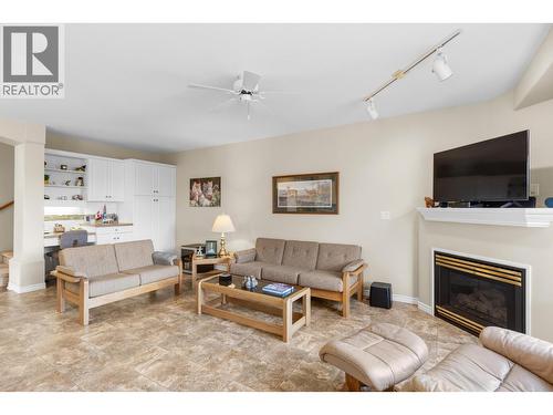 3849 Glen Canyon Drive, West Kelowna, BC - Indoor Photo Showing Living Room With Fireplace