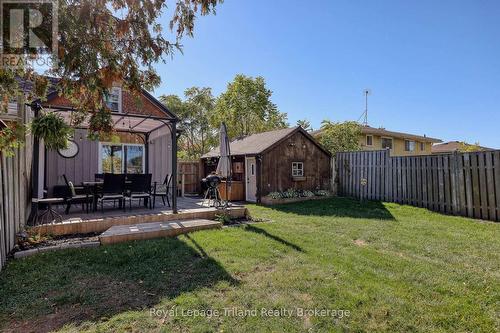 Deck area alternate view - 661 Henry Street, Woodstock (Woodstock - South), ON - Outdoor With Deck Patio Veranda