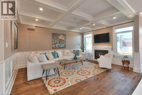 12 George Street, Waterloo, ON - Indoor Photo Showing Living Room With Fireplace