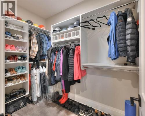 Large Walk-n Closet near front entrance - 12 George Street, Waterloo, ON - Indoor With Storage