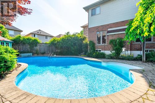 2338 Norland Drive, Burlington, ON - Outdoor With In Ground Pool With Deck Patio Veranda With Backyard