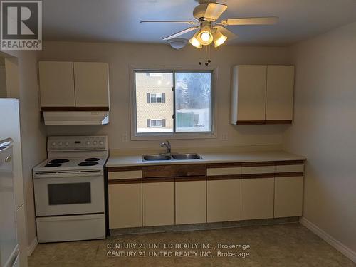 538 Crystal Drive, Peterborough South (East), ON - Indoor Photo Showing Kitchen With Double Sink