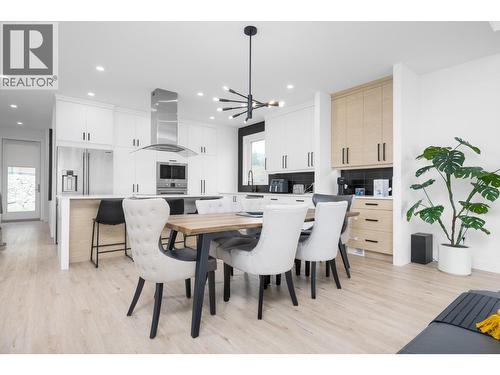 137 Whitefish Road, Vernon, BC - Indoor Photo Showing Dining Room