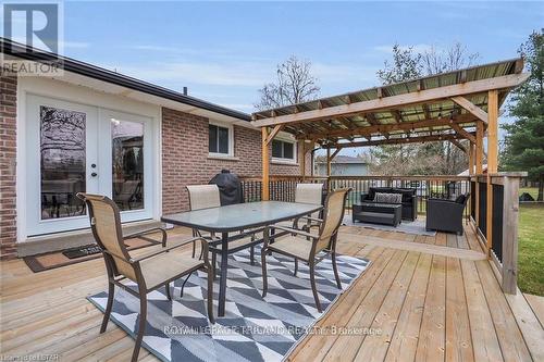 104 Simcoe Crescent, Middlesex Centre (Komoka), ON - Outdoor With Deck Patio Veranda With Exterior