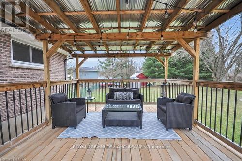 104 Simcoe Crescent, Middlesex Centre (Komoka), ON - Outdoor With Deck Patio Veranda With Exterior