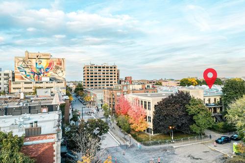 Aerial photo - 5-4485 Av. De L'Esplanade, Montréal (Le Plateau-Mont-Royal), QC - Outdoor With View