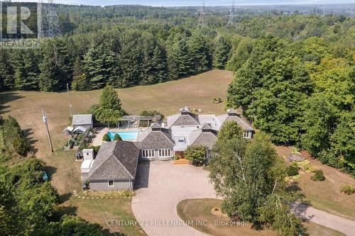 5136 Fifth Line, Erin, ON - Outdoor With In Ground Pool With View