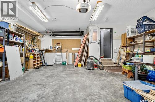 133 Wood Lily Drive, Moose Jaw, SK - Indoor Photo Showing Garage