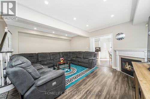 638 Madame Street, Mississauga, ON - Indoor Photo Showing Living Room With Fireplace