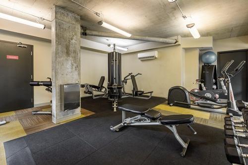 Salle d'exercice - 208-1811 Rue William, Montréal (Le Sud-Ouest), QC - Indoor Photo Showing Gym Room