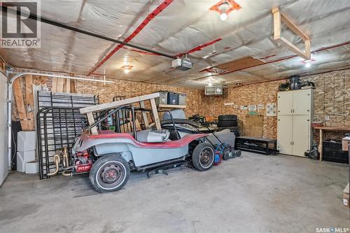 450 Charles Street, Asquith, SK - Indoor Photo Showing Garage