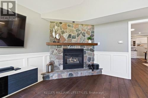 515 Jarvis Street, London South (South C), ON - Indoor Photo Showing Living Room With Fireplace