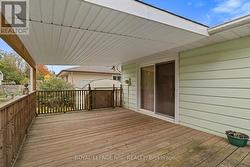 Covered back deck - 