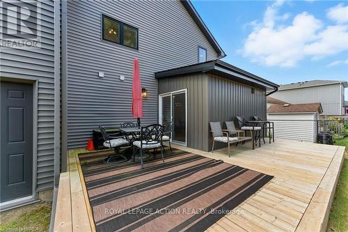 37 Barnes Avenue, Brantford, ON - Outdoor With Deck Patio Veranda With Exterior
