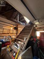 Loft with stairs in garage - 