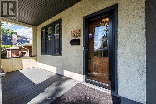 501 Edgeworth Avenue, Ottawa, ON - Outdoor With Deck Patio Veranda With Exterior