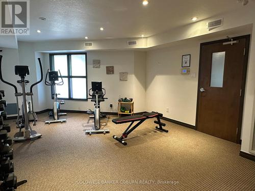 Fitness Room - 301 - 398 Van Buren Street, North Grenville, ON - Indoor Photo Showing Gym Room