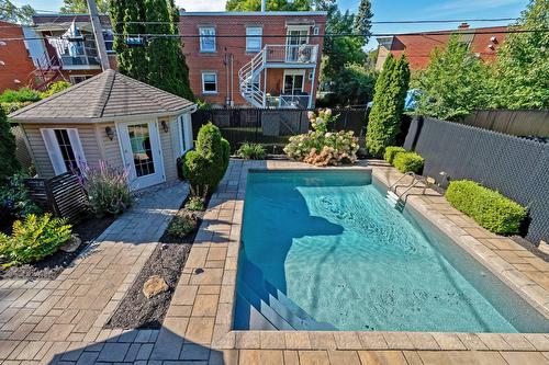 Piscine - 5636  - 5638 Rue Mignault, Montréal (Mercier/Hochelaga-Maisonneuve), QC - Outdoor With In Ground Pool