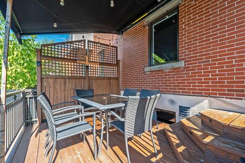 Terrasse - 5636  - 5638 Rue Mignault, Montréal (Mercier/Hochelaga-Maisonneuve), QC - Outdoor With Deck Patio Veranda With Exterior