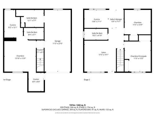 Plan (croquis) - 5636  - 5638 Rue Mignault, Montréal (Mercier/Hochelaga-Maisonneuve), QC - Other