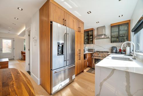 Cuisine - 5636  - 5638 Rue Mignault, Montréal (Mercier/Hochelaga-Maisonneuve), QC - Indoor Photo Showing Kitchen With Double Sink With Upgraded Kitchen