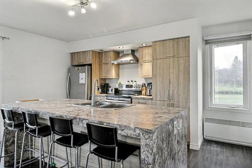 Kitchen - 7327 Rg Du Parc, Rouyn-Noranda, QC - Indoor Photo Showing Kitchen With Double Sink With Upgraded Kitchen