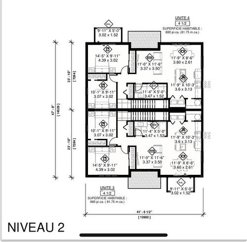Drawing (sketch) - 4-178 Rue St-Eugène, Salaberry-De-Valleyfield, QC - Other