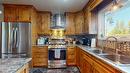3600 53Rd Street, Cranbrook, BC  - Indoor Photo Showing Kitchen With Double Sink 