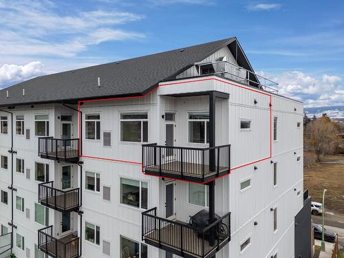 508-1220 Pacific Avenue, Kelowna, BC - Outdoor With Balcony