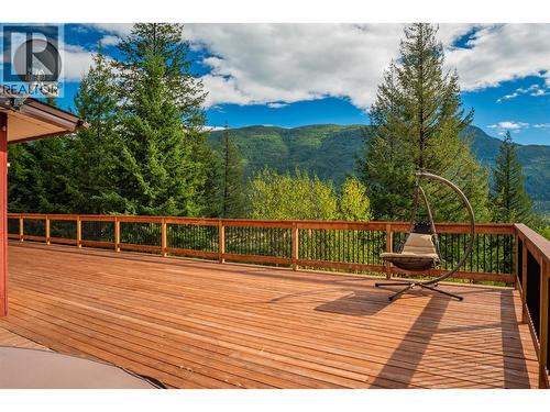 2396 Nault Road, Castlegar, BC - Outdoor With Deck Patio Veranda With View