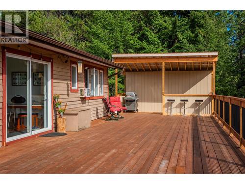 2396 Nault Road, Castlegar, BC - Outdoor With Deck Patio Veranda With Exterior