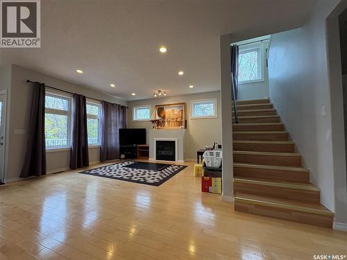 2117 Broder Street, Regina, SK - Indoor Photo Showing Other Room With Fireplace