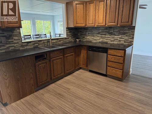 234 Centennial Drive, Mackenzie, BC - Indoor Photo Showing Kitchen With Double Sink
