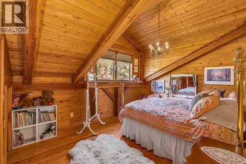 Upstairs Bedroom - 5705 Upper Booth N Road, Kelowna, BC - Indoor Photo Showing Bedroom