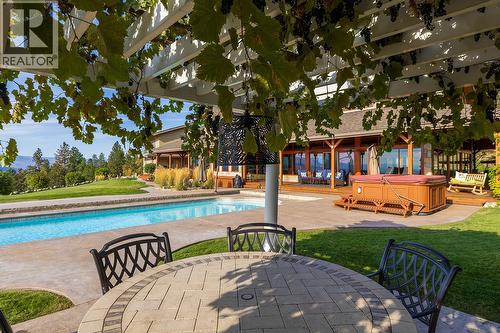 5705 Upper Booth N Road, Kelowna, BC - Outdoor With In Ground Pool With Deck Patio Veranda