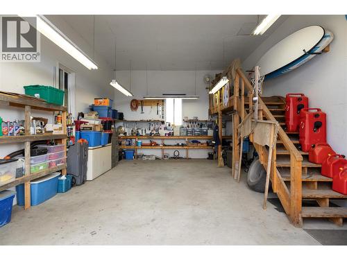 5432 Rochdell Road, Coldstream, BC - Indoor Photo Showing Garage