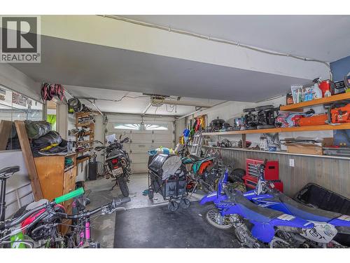 Garage accessed from inside & outside - 2401 40 Avenue, Vernon, BC - Indoor
