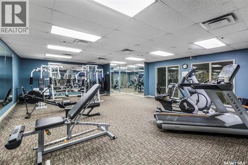 1105 1867 Hamilton Street, Regina, SK - Indoor Photo Showing Gym Room