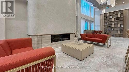 626 - 1100 Sheppard Avenue W, Toronto, ON - Indoor Photo Showing Living Room With Fireplace