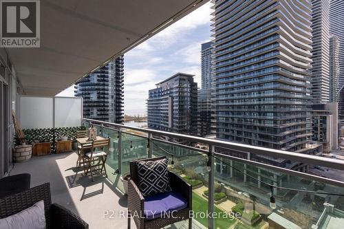 1002 - 16 Brookers Lane E, Toronto, ON - Outdoor With Balcony