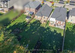 Aerial view of back yard - 