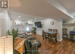 Family room on lower level - 